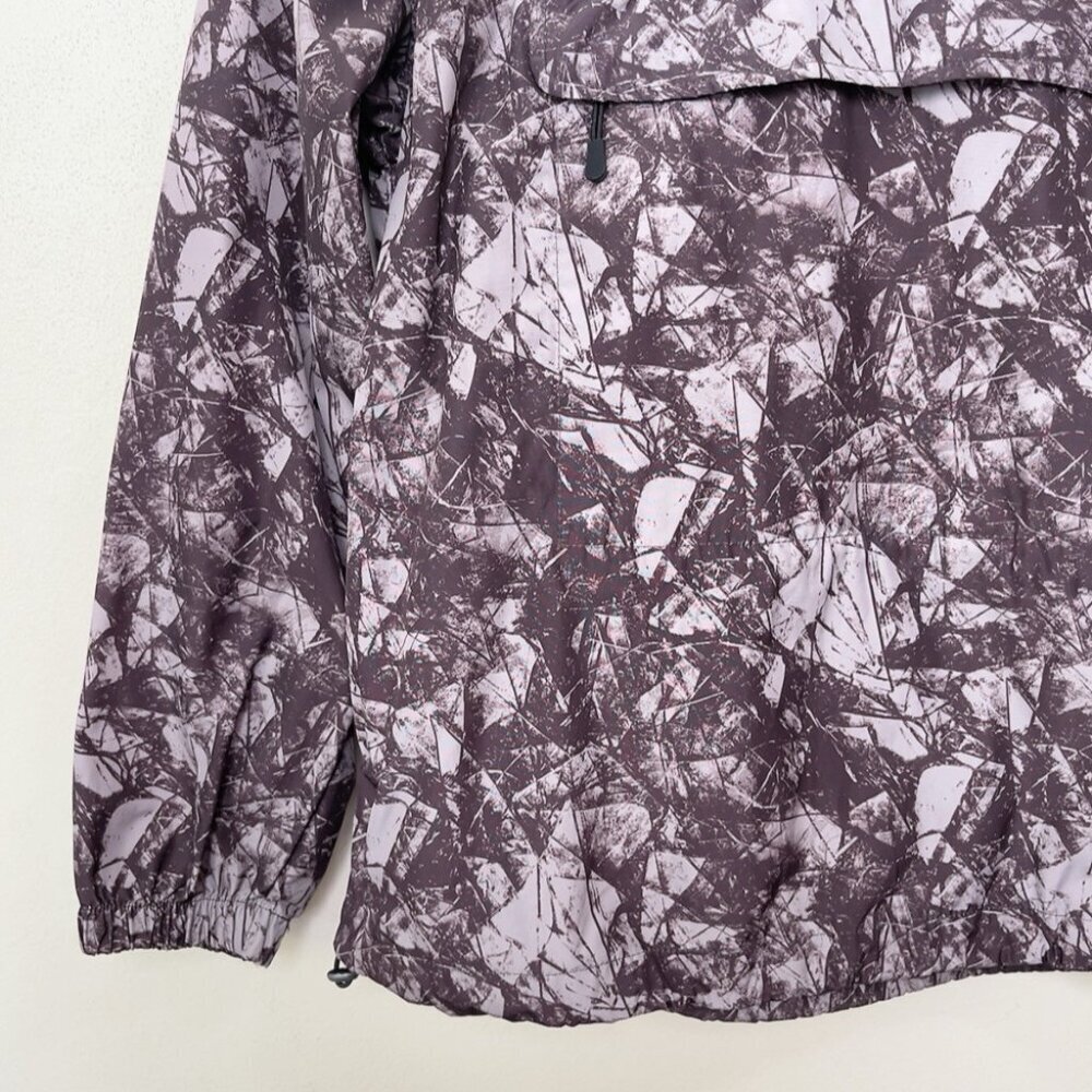 TOPMAN Mens Medium Camo Hooded Zip Neck Pullover - Picture 3 of 11